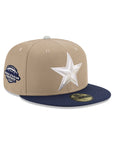 Dallas Cowboys Camel Navy 2 Tone Texas Stadium Farewell SP 59Fifty Fitted