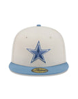 Dallas Cowboys Chrome Faded Blue Color Pack 59Fifty Fitted