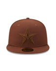 Dallas Cowboys Dark Auburn Tonal 59Fifty Fitted