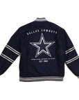 Dallas Cowboys Navy Wool Jacket