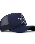 Dallas Cowboys Team Color 9Forty A-Frame Trucker Snapback