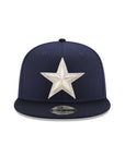 Dallas Cowboys Oceanside Blue Navy 2 Tone 25th Anniversary SP SP 9Fifty Snapback