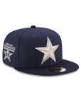 Dallas Cowboys Oceanside Blue Navy 2 Tone 25th Anniversary SP SP 9Fifty Snapback