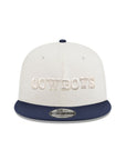 Dallas Cowboys Chrome Navy 2 Tone Super Bowl XXVII SP 9Fifty Snapback