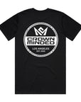 CrownMinded Twin Shot Established Black Tee