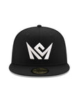 CrownMinded Black On White Established 2005 SP 59Fifty Fitted