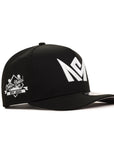CrownMinded Black On White Established 2005 SP 9Fifty A-Frame Snapback