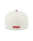 CrownMinded Chrome Dark Red 59Fifty Fitted