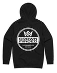 CrownMinded Twin Shot Established Black Pull Over Hood