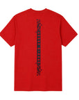 CrownMinded Twin Shot Vertical Graphic Tee - Red