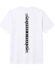 CrownMinded Twin Shot Vertical Graphic Tee - White