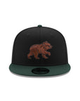Chicago Cubs Black Dark Green 2 Tone Wrigley Field SP 59Fifty Fitted
