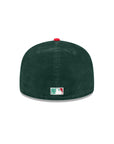 Chicago Cubs Dark Green Walnut Corduroy 2 Tone Wrigley Field SP 59Fifty Fitted