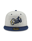 Chicago Cubs Heather Gray Blue 2 Tone Wrigley Field SP 59Fifty Fitted