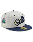 Chicago Cubs Heather Gray Blue 2 Tone Wrigley Field SP 59Fifty Fitted