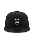 Chicago Cubs Black on White 9Fifty Snapback