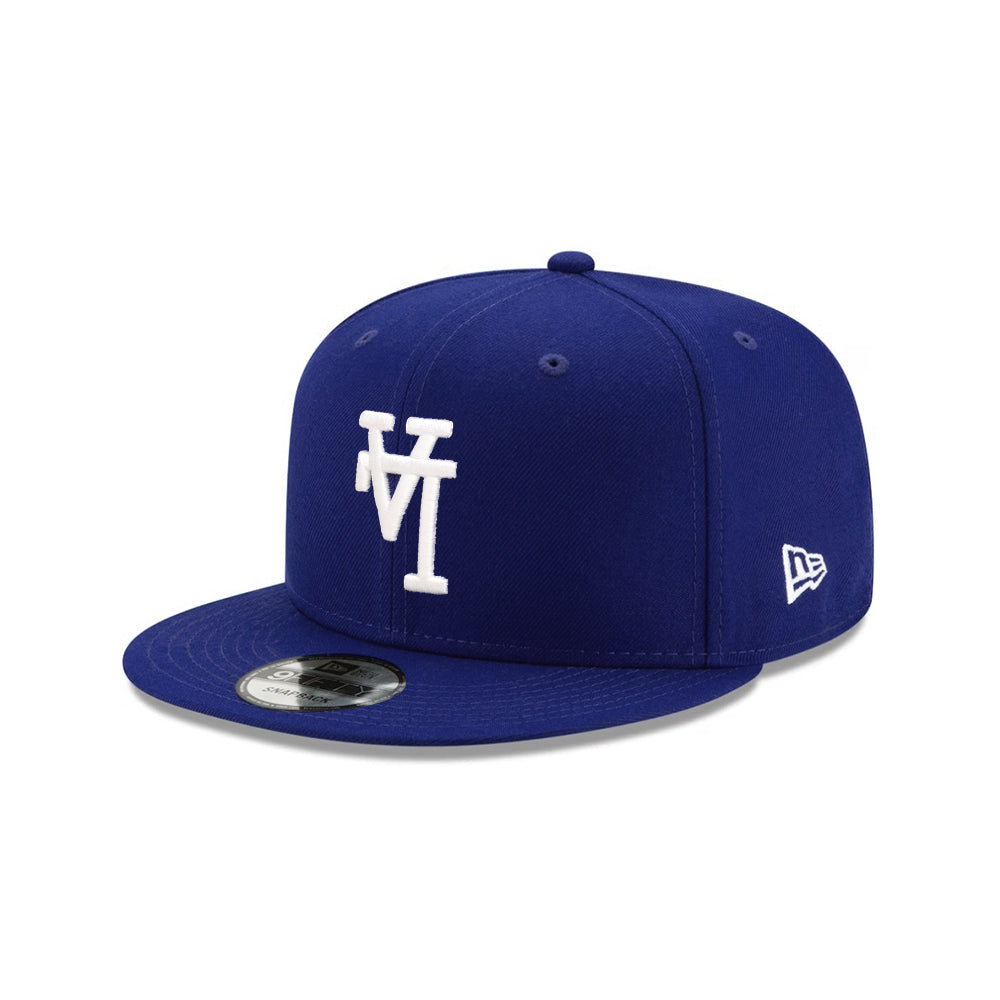 Los Angeles Dodgers Royal Blue Upside Down Logo 9Fifty Snapback