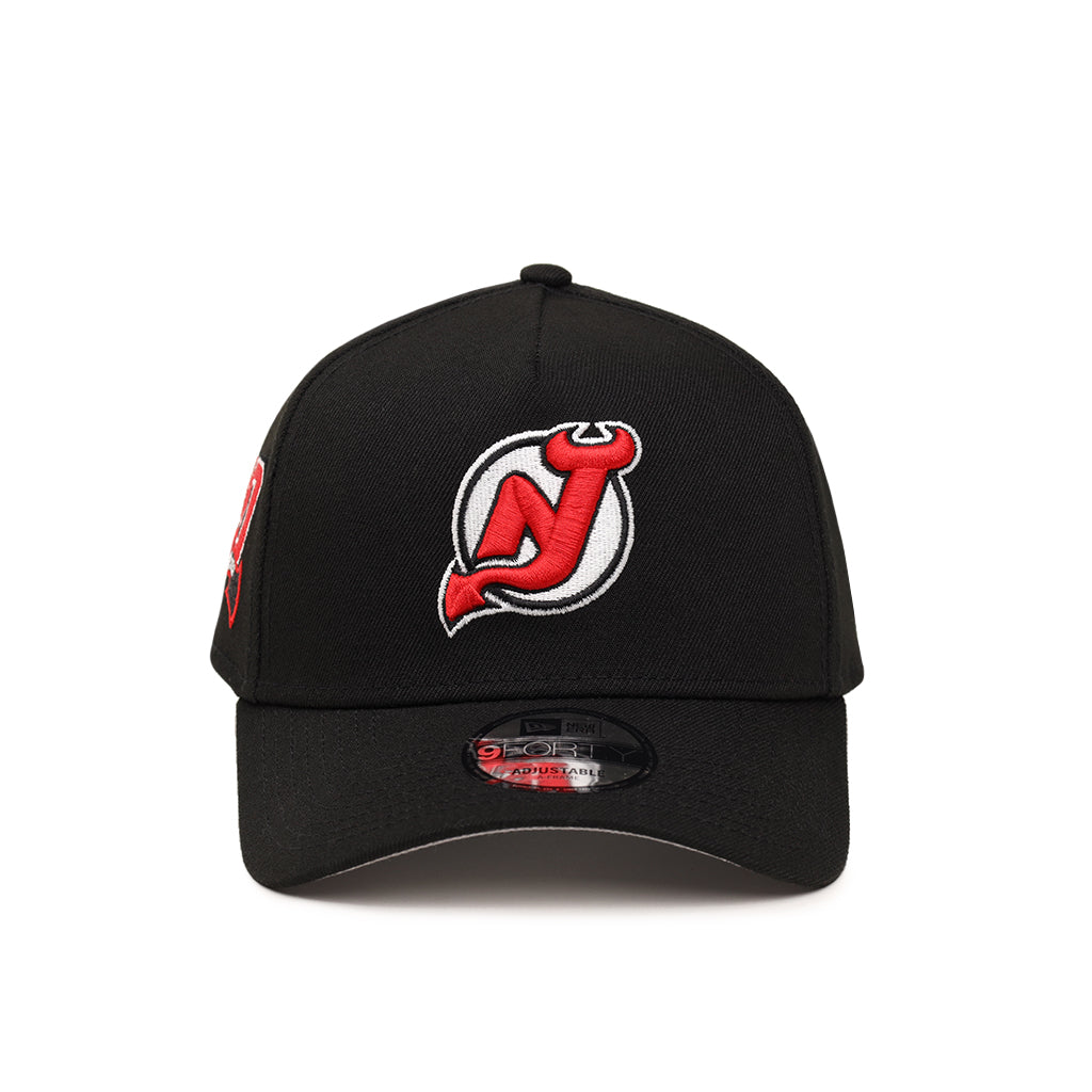 New Jersey Devils 30th Anniversary SP NHL Black 9Forty A-Frame