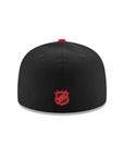 New Jersey Devils Wordmark 25th Anniversary SP NHL Black 59Fifty Fitted