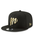 Diablos Rojos Del Mexico Black Gold 9Fifty Snapback