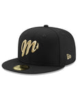 Diablos Rojos Del Mexico Black Gold 59Fifty Fitted