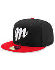 Diablos Rojos Del Mexico Black Red 2 Tone 59Fifty Fitted