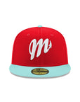 Diablos Rojos Del Mexico Red Mint 2 Tone Since 1940 SP 59Fifty Fitted