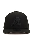 Arizona Diamondbacks Black On Black 9Fifty A-Frame Snapback