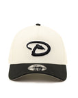 Arizona Diamondbacks Chrome Black 2 Tone Alternate Logo SP 9Forty A-Frame Snapback