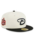 Arizona Diamondbacks Chrome Black 2 Tone 20th Anniversary SP 59Fifty Fitted