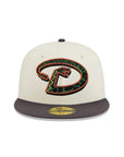 Arizona Diamondbacks Chrome Graphite 2 Tone 25th Anniversary SP 59Fifty Fitted
