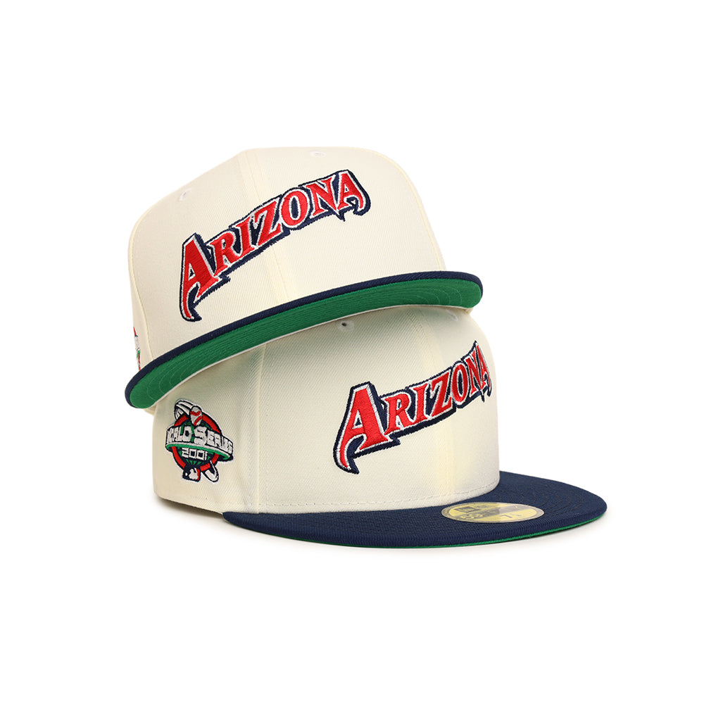 Arizona Diamondbacks Chrome Blue 2 Tone 2001 World Series SP 59Fifty Fitted