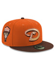 Arizona Diamondbacks Fight Orange Brown 2 Tone 1998 Inaugural Season SP 59Fifty Fitted