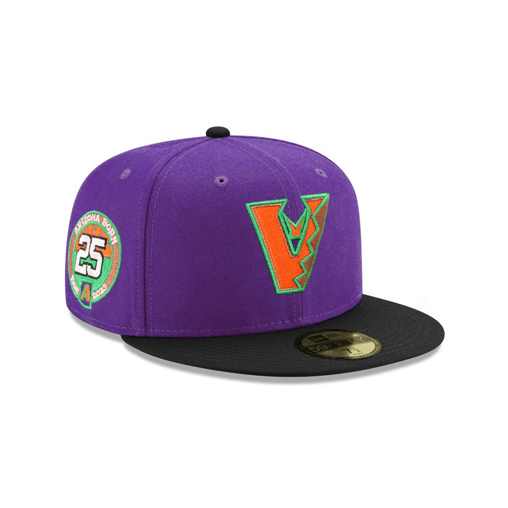 Arizona Diamondbacks Purple Black Upside Down 25th Anniversary SP