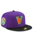 Arizona Diamondbacks Purple Black Upside Down 25th Anniversary SP 59Fifty Fitted