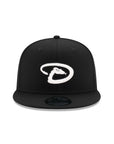 Arizona Diamondbacks Black on White 9Fifty Snapback