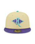 Arizona Diamondbacks Vegas Gold Purple 2 Tone 2011 All Star Game SP 59Fifty Fitted