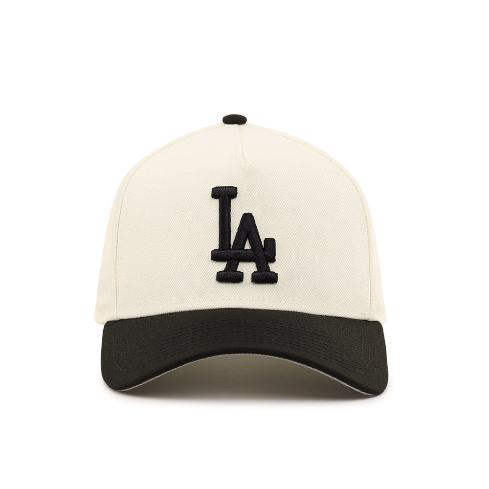Los Angeles Dodgers Chrome Black 2 Tone 9Forty A-Frame Snapback