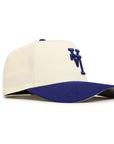 Los Angeles Dodgers Chrome Royal 2 Tone Upside Down Logo 9Forty A-Frame Snapback