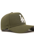 Los Angeles Dodgers Olive Green 9Forty A-Frame Snapback