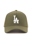 Los Angeles Dodgers Olive Green 9Forty A-Frame Snapback