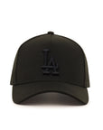 Los Angeles Dodgers Black On Black Black Undervisor 9Forty A-Frame Snapback