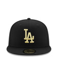 Los Angeles Dodgers Black Metallic Gold Stadium World Series SP 59Fifty Fitted