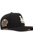 Los Angeles Dodgers Black On White 100th Anniversary SP 9Forty A-Frame Snapback