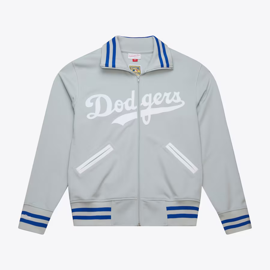 Mitchell & Ness Los Angeles Dodgers Gray On White Batting Practice Mitchell & Ness Los Angeles Dodgers Gray On White Batting Practice