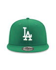 Los Angeles Dodgers Kelly Green On White 9Fifty Snapback