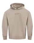 Pro Standard Los Angeles Dodgers Wingspan Drop Shoulder Taupe Hoody