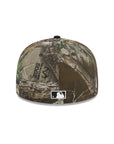 Los Angeles Dodgers Real Tree Black 2 Tone Upside Down Logo Dodger Stadium 40th Anniversary 59Fifty Fitted