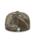 Los Angeles Dodgers Real Tree Royal 2 Tone Upside Down Logo 40th Anniversary 59Fifty Fitted