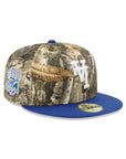 Los Angeles Dodgers Real Tree Royal 2 Tone Upside Down Logo 40th Anniversary 59Fifty Fitted